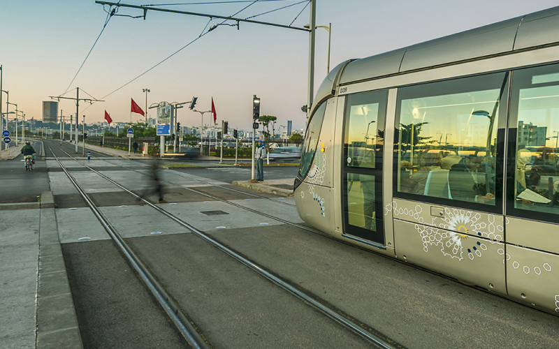 Rabat-salé tramway in Technical tests phase