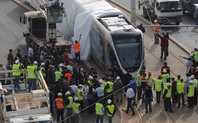 Introducing the Tramway train the public