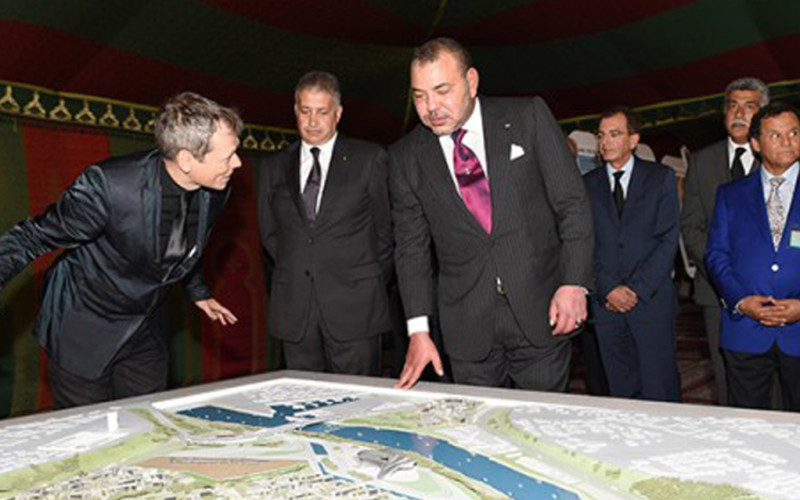 OFFICIAL LAUNCHING OF THE CONSTRUCTION OF GRAND THEATER IN RABAT